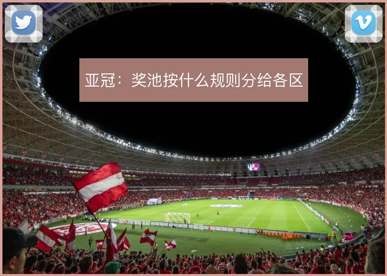 亚冠：奖池按什么规则分给各区